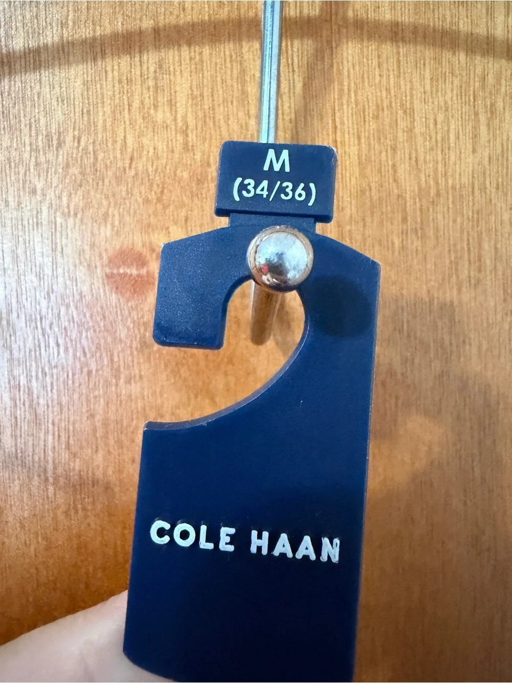 Cole Haan Black Leather Belt M 34-36